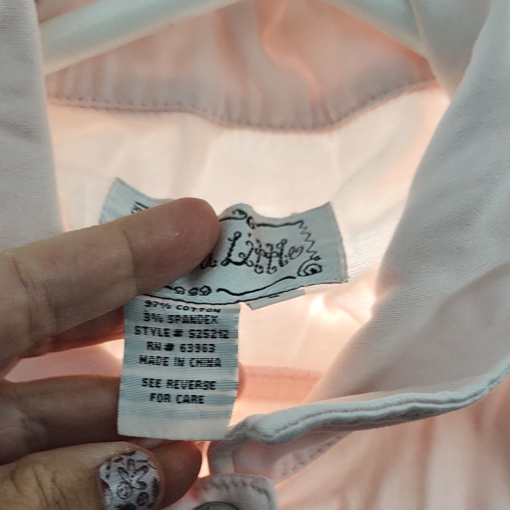 Live a Little Light Pink Jean Jacket - Picture 4 of 6